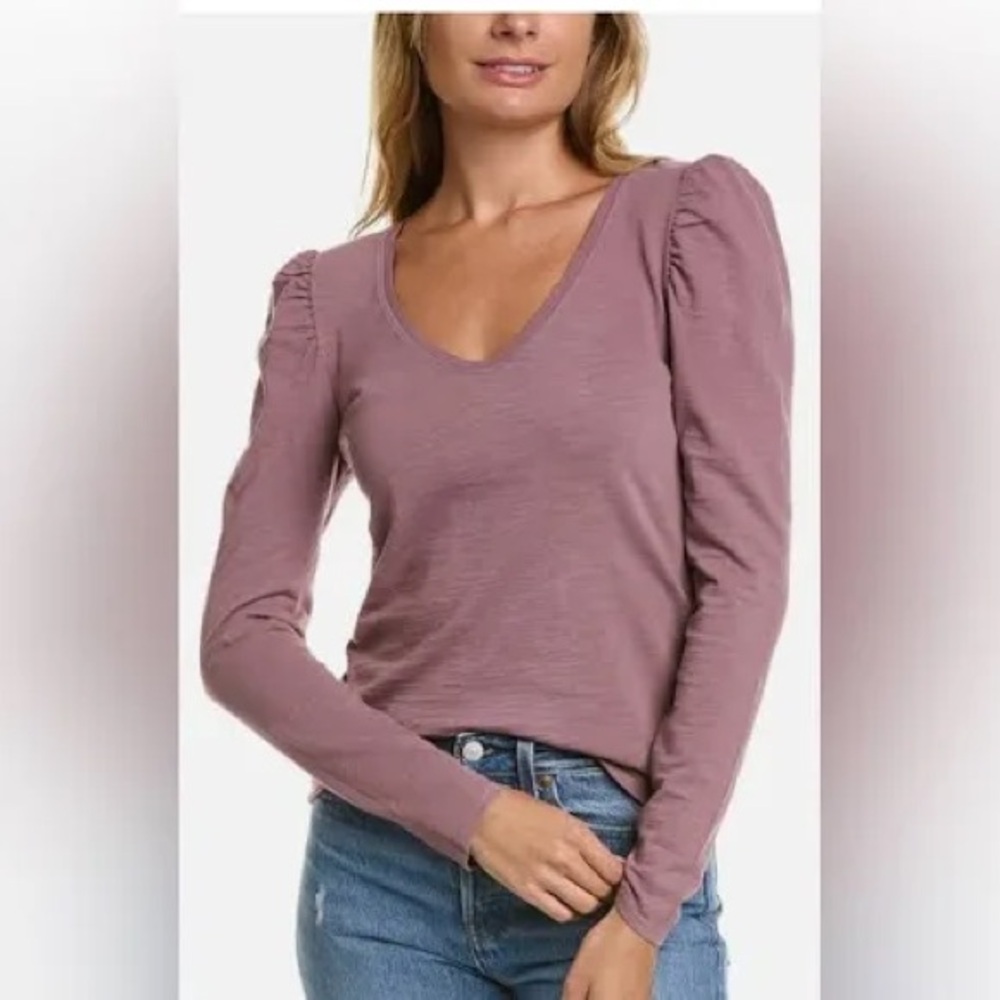 Nation LTD Elizabeth Shirt Romantic Puff  Small
